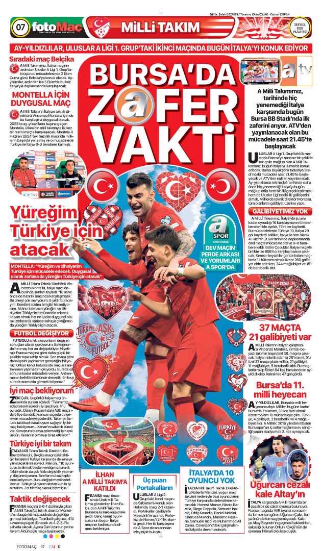 Milliler en kritik virajda | Spor manşetleri - 14. fotoğraf