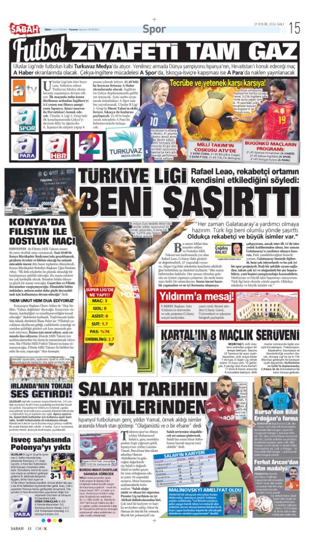 Milli felaket | Spor manşetleri  - 5. fotoğraf