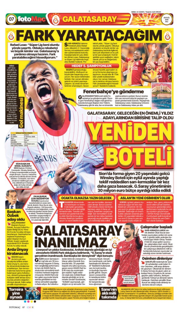 Milli felaket | Spor manşetleri  - 14. fotoğraf