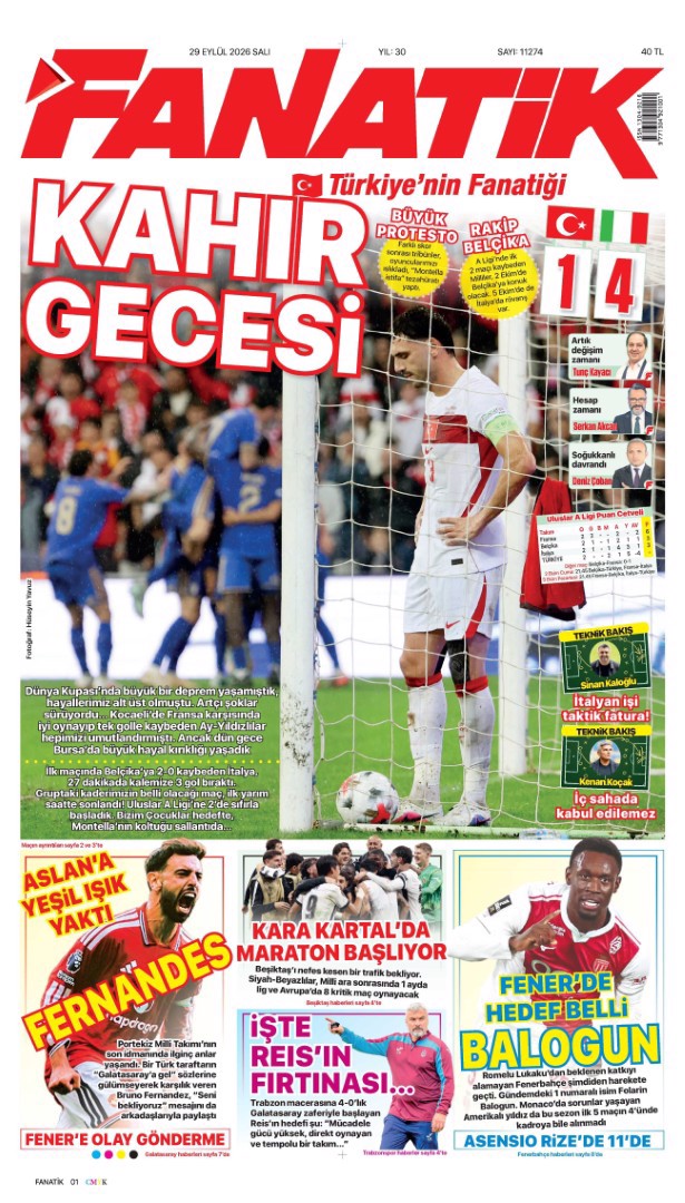 Milli felaket | Spor manşetleri  - 7. fotoğraf