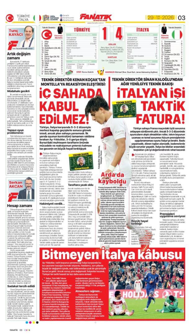 Milli felaket | Spor manşetleri  - 9. fotoğraf