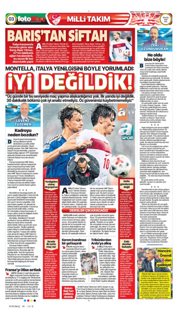 Milli felaket | Spor manşetleri  - 15. fotoğraf