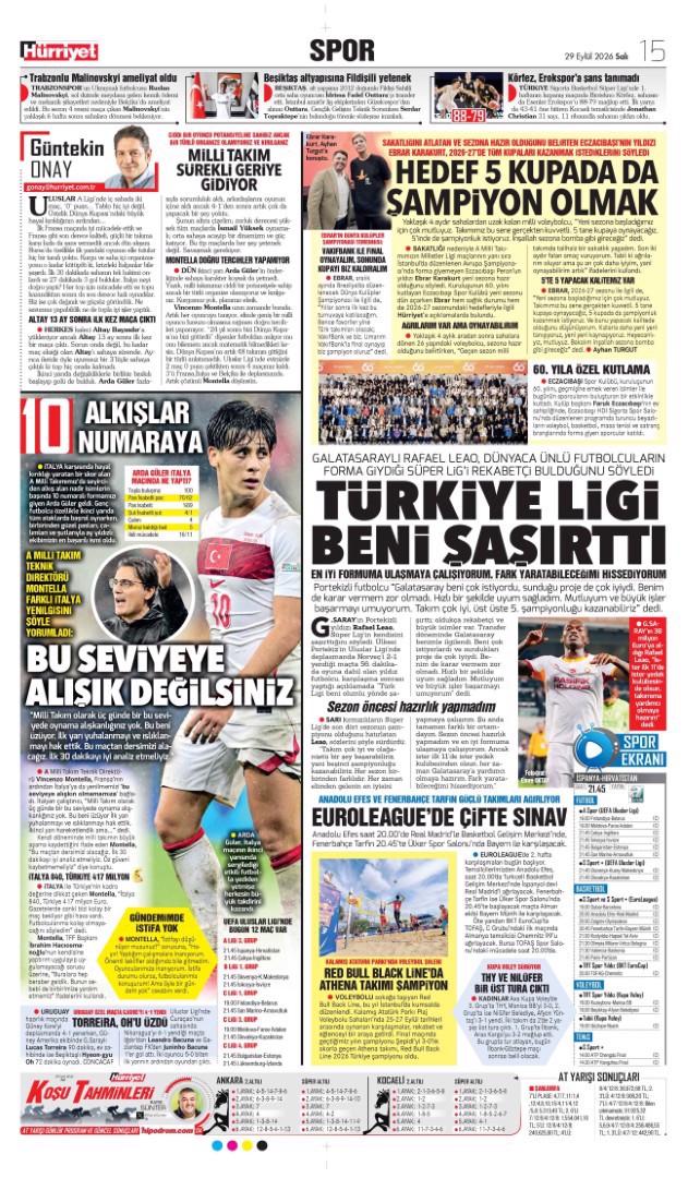 Milli felaket | Spor manşetleri  - 12. fotoğraf