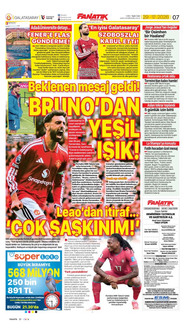 Milli felaket | Spor manşetleri  - 16. fotoğraf
