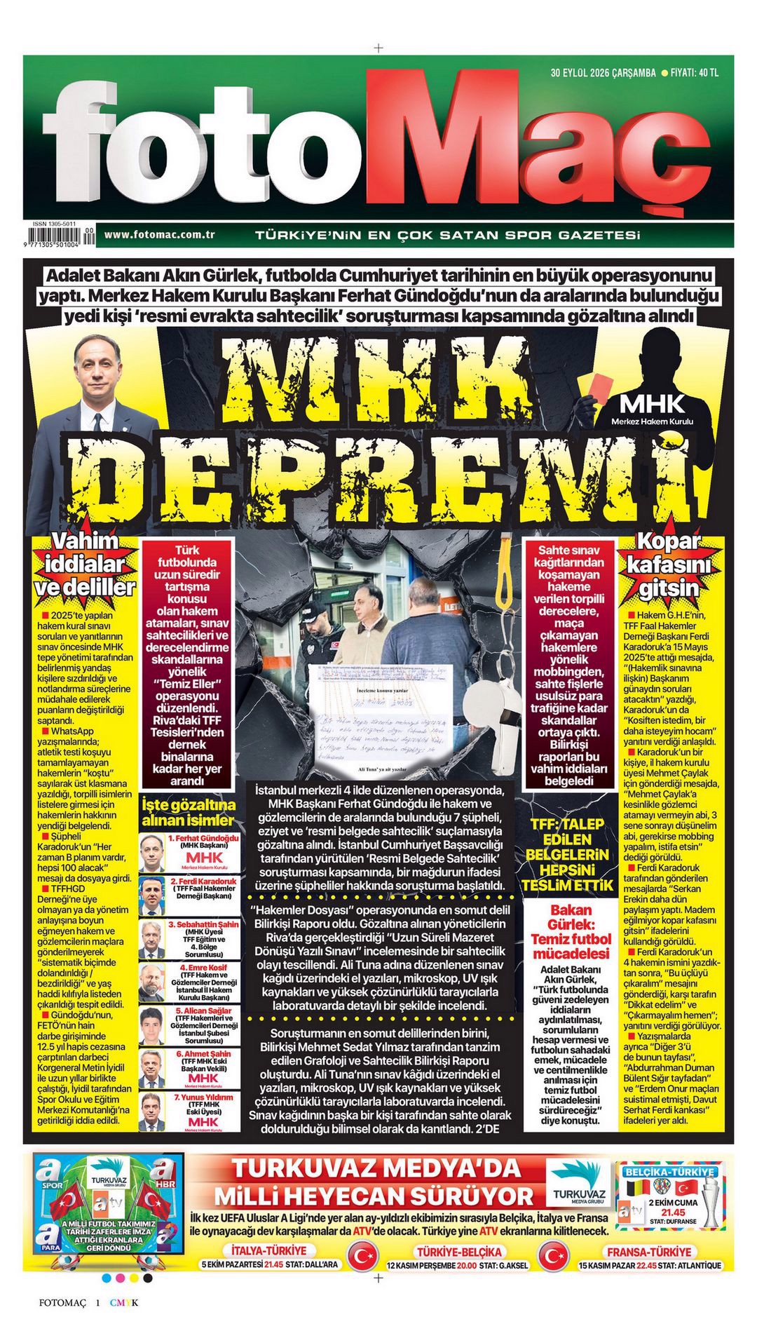MHK depremi: Tarihi operasyon | Spor manşetleri - 3. fotoğraf