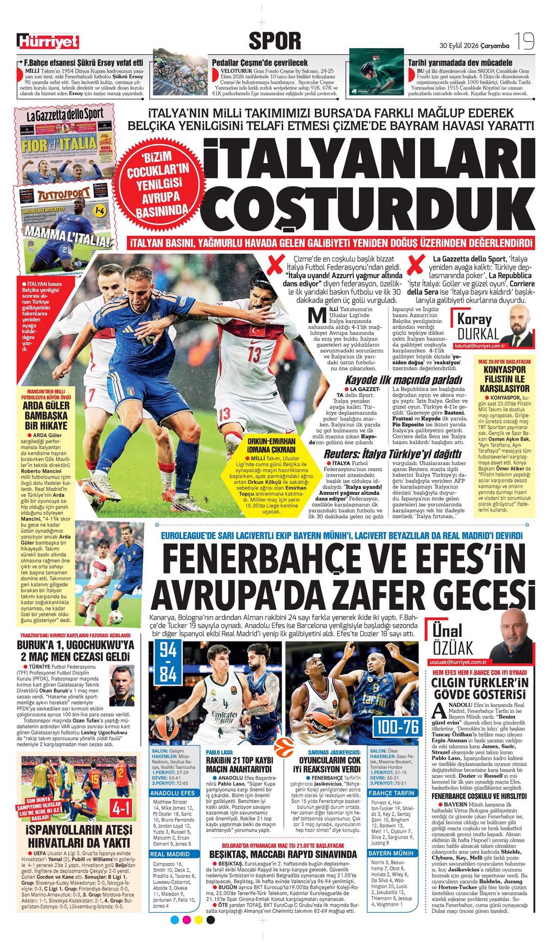MHK depremi: Tarihi operasyon | Spor manşetleri - 6. fotoğraf