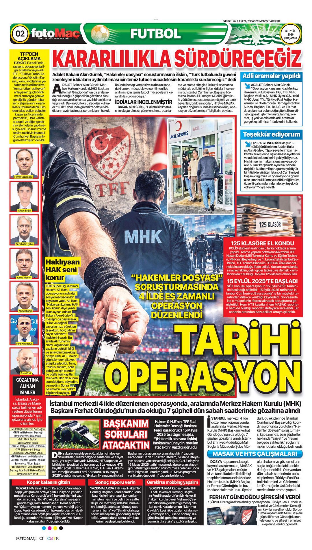 MHK depremi: Tarihi operasyon | Spor manşetleri - 19. fotoğraf