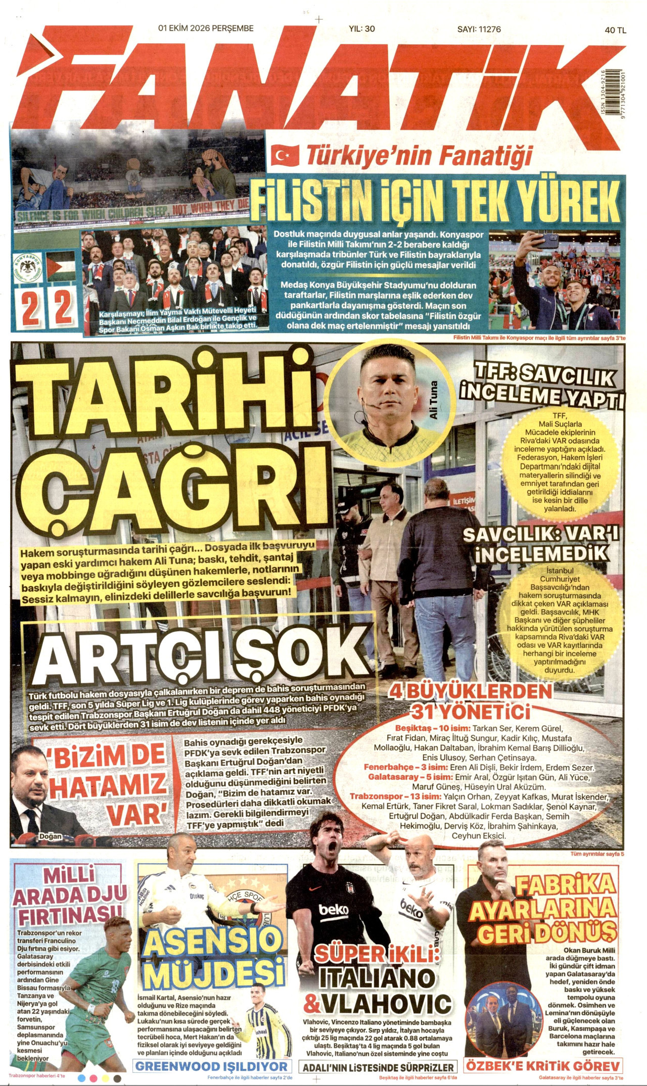 Gazeteler bugün ne yazdı? (1 Ekim) - 6. fotoğraf