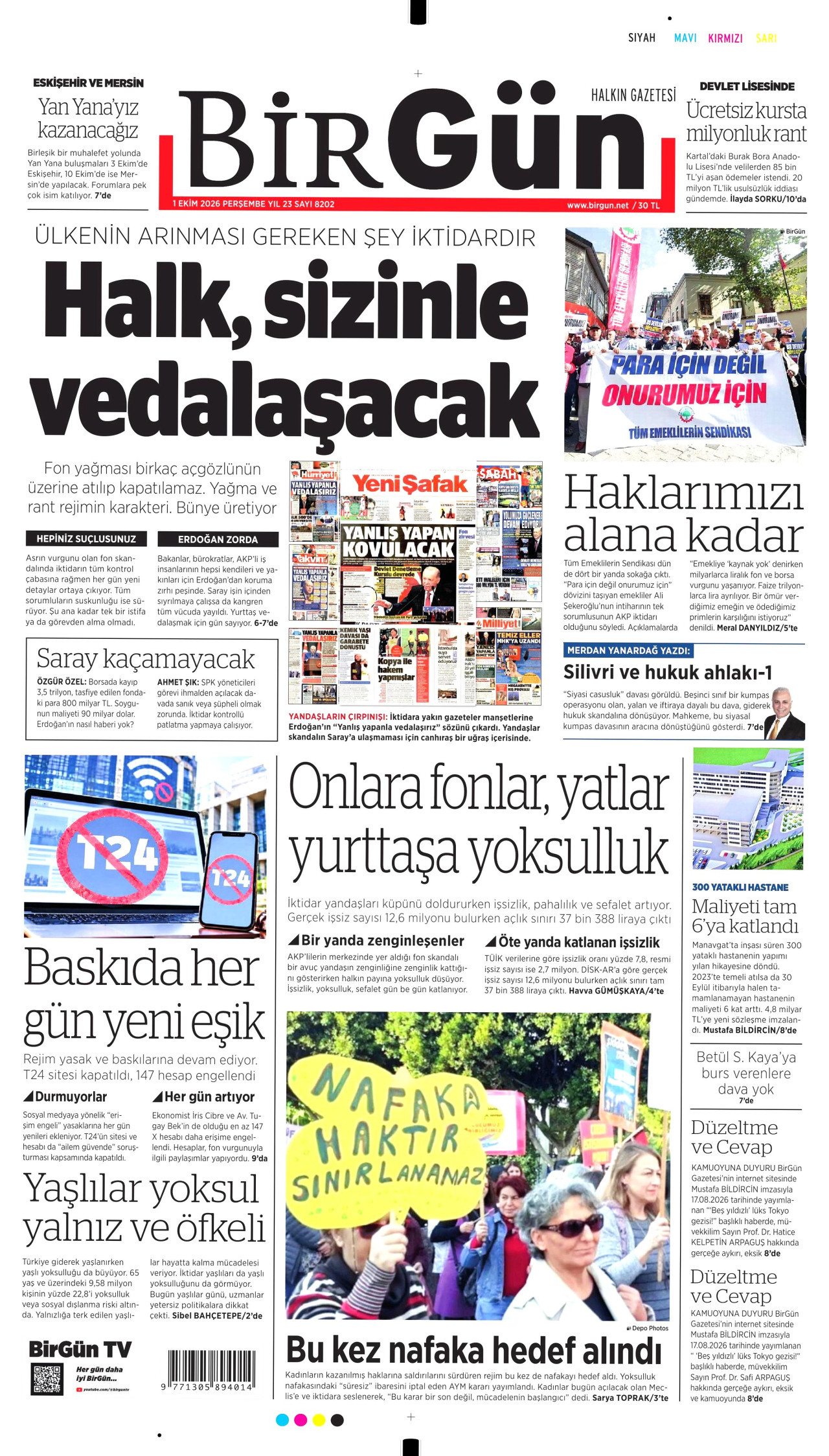 Gazeteler bugün ne yazdı? (1 Ekim) - 2. fotoğraf