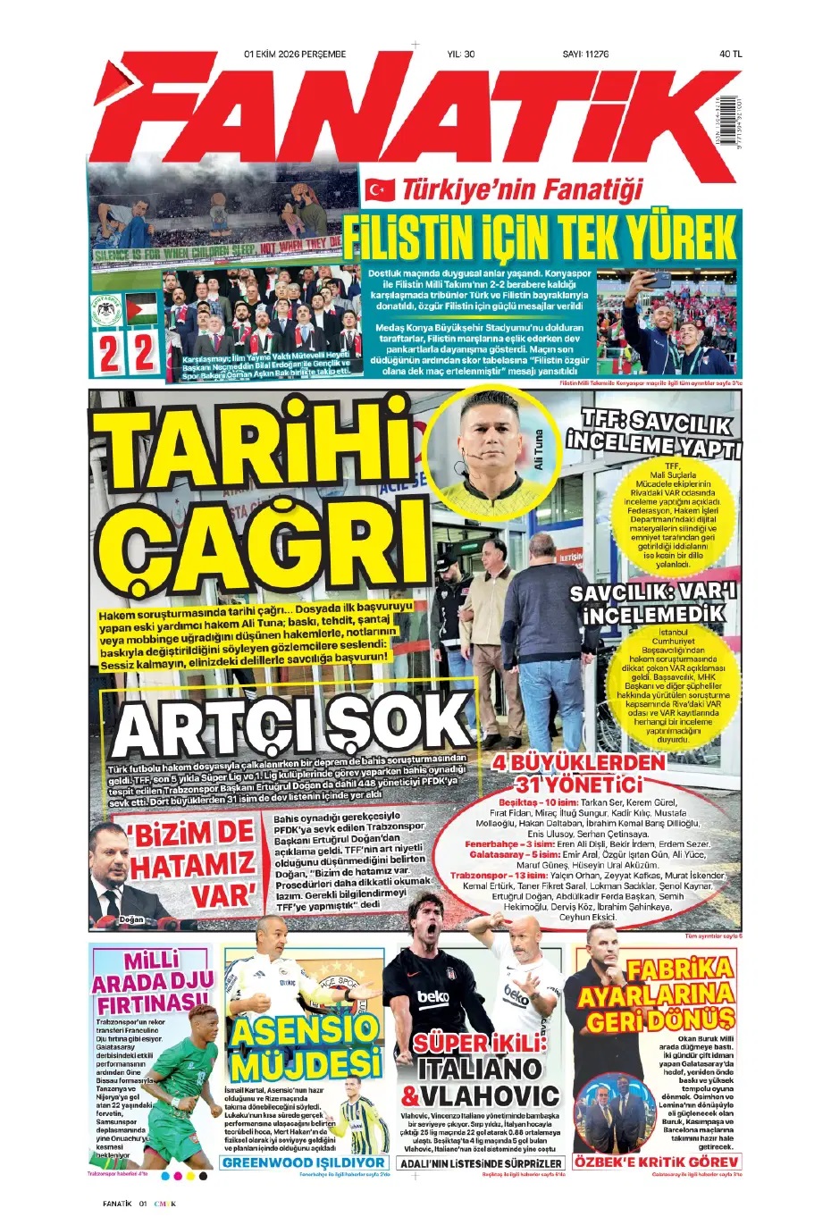 Herkese ders olsun! Spor basını bugün ne yazdı? (1 Ekim) - 6. fotoğraf