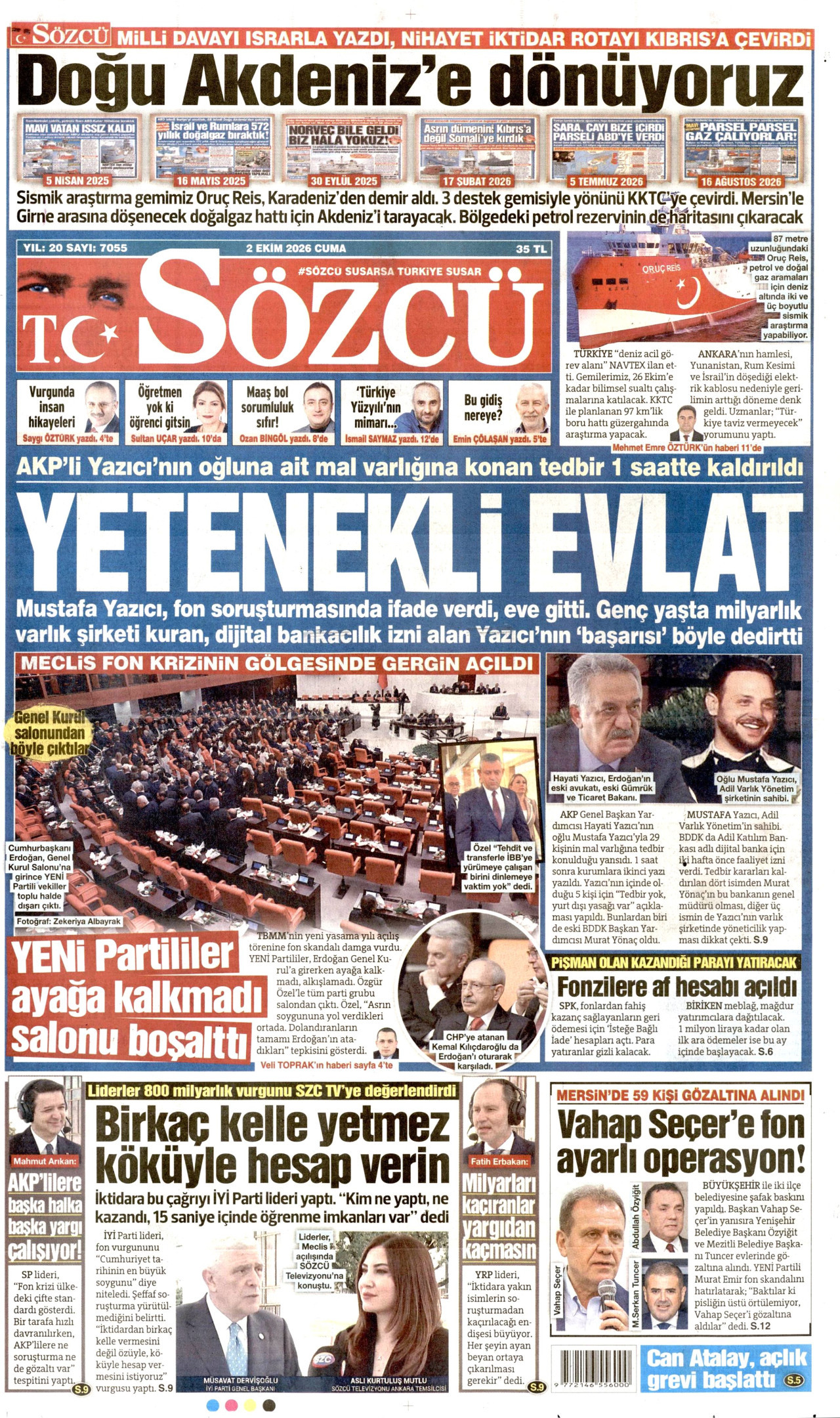 Gazeteler bugün ne yazdı? (2 Ekim) - 12. fotoğraf