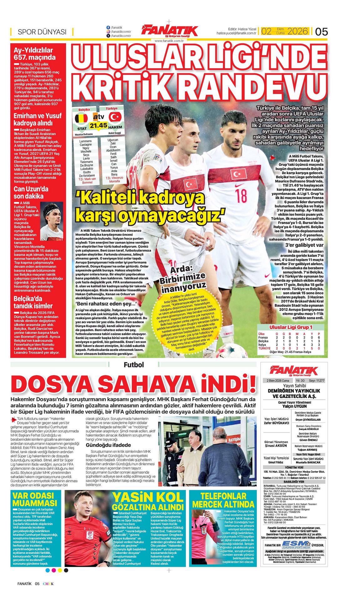 Milliler kritik randevuda - 16. fotoğraf