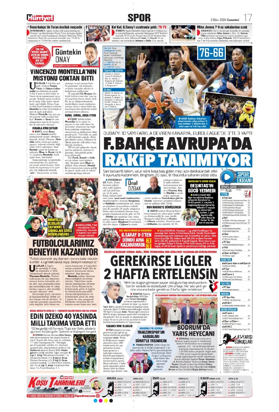 Sıfırcı çocuklar! Spor basını bugün ne yazdı? (3 Ekim) - 2. fotoğraf