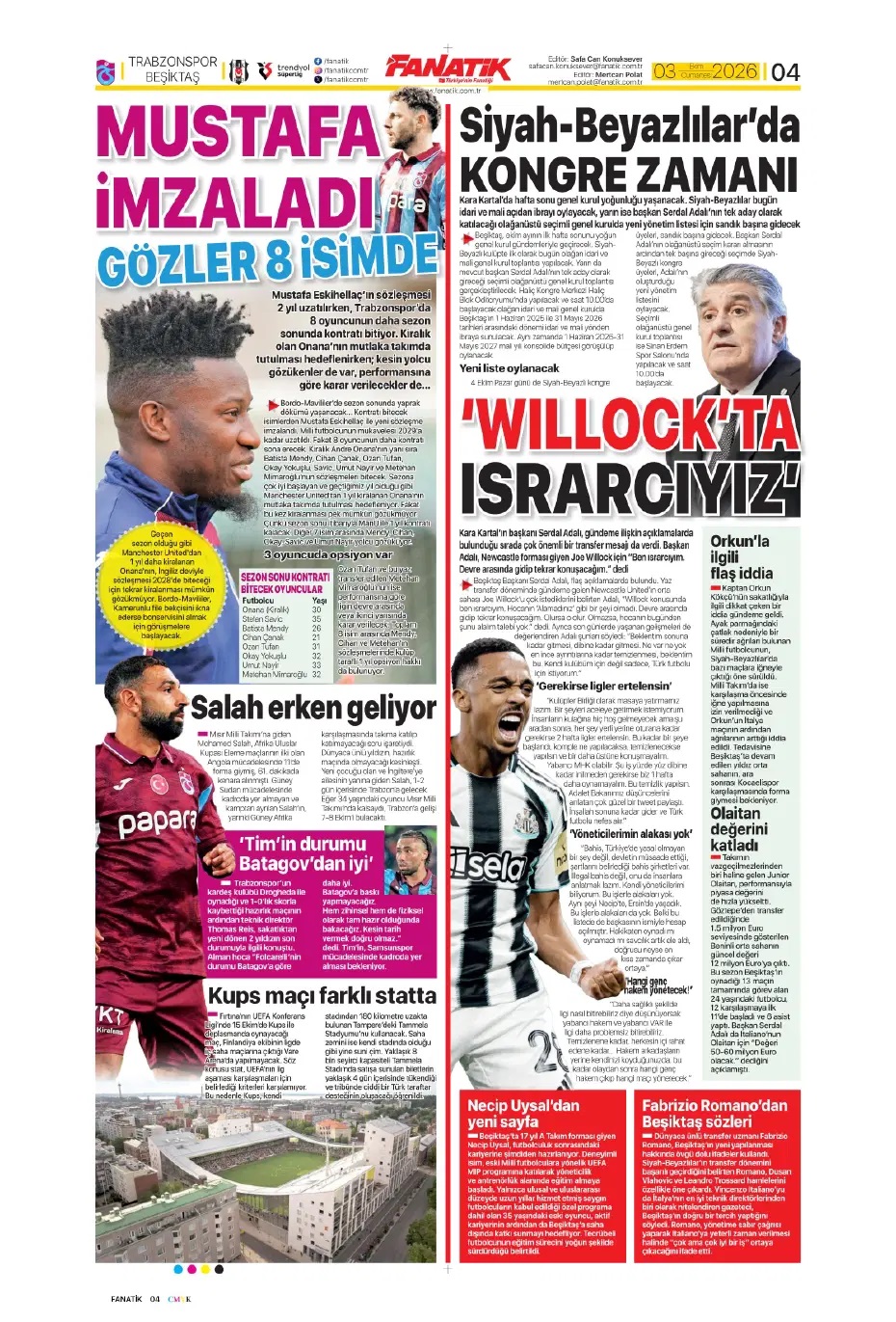 Sıfırcı çocuklar! Spor basını bugün ne yazdı? (3 Ekim) - 5. fotoğraf