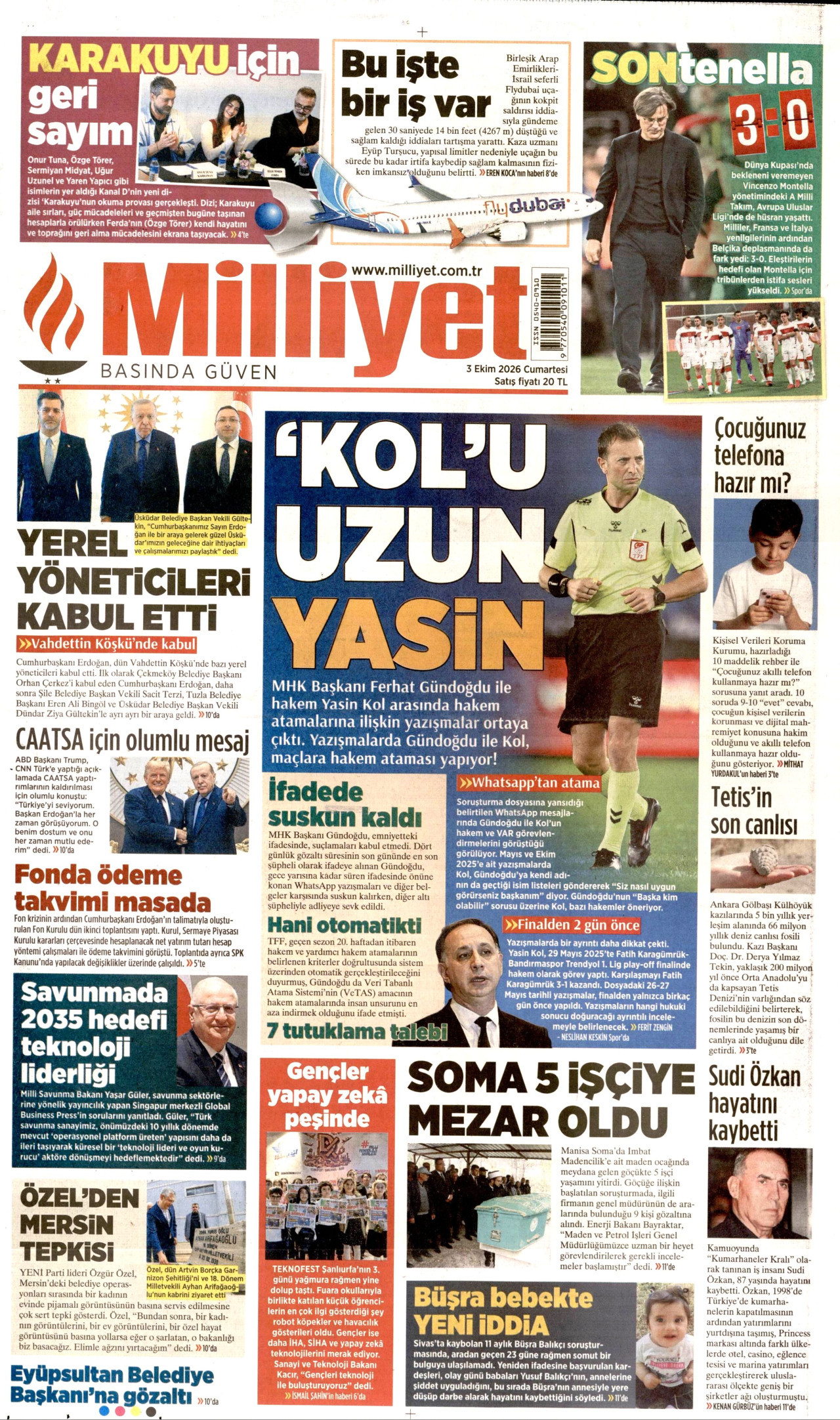 Gazeteler bugün ne yazdı? (3 Ekim) - 11. fotoğraf