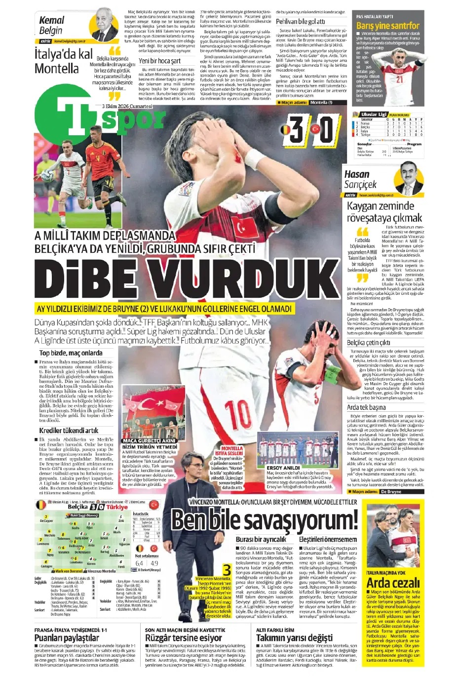 Sıfırcı çocuklar! Spor basını bugün ne yazdı? (3 Ekim) - 4. fotoğraf