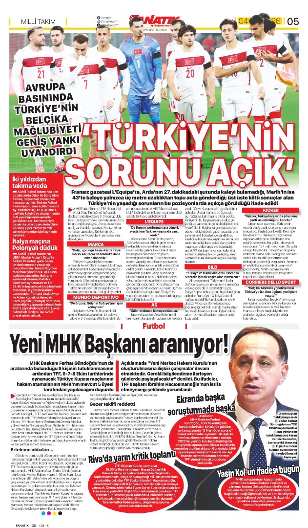 Yeni MHK Başkanı aranıyor | Spor manşetleri - 13. fotoğraf