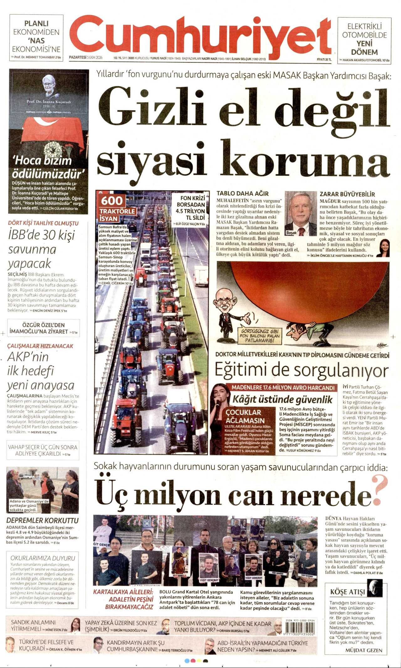 Gazeteler bugün ne yazdı? (5 Ekim) - 3. fotoğraf