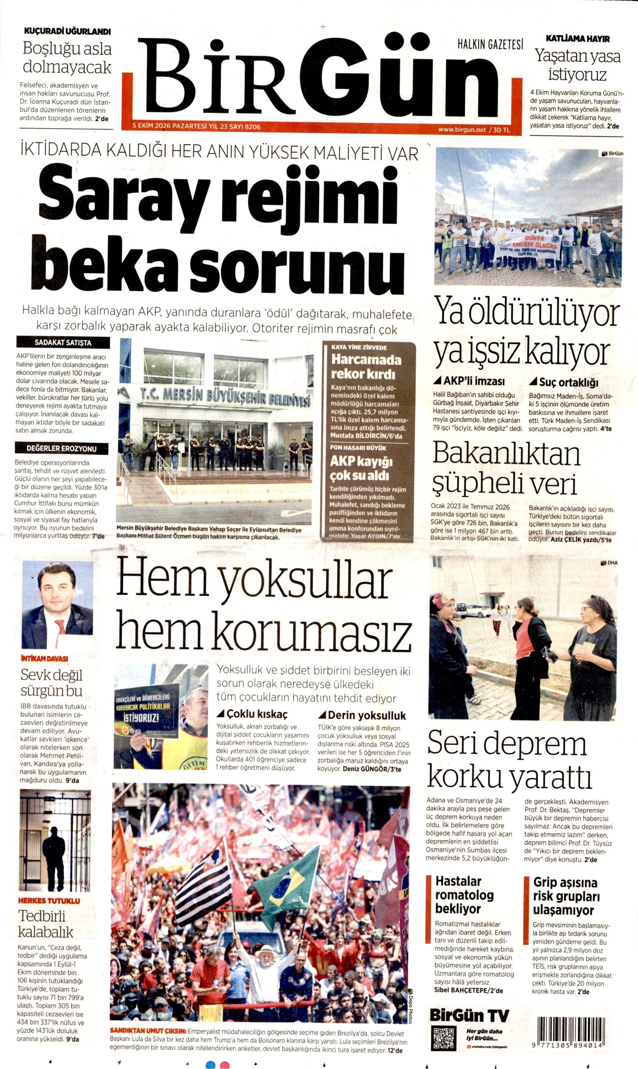 Gazeteler bugün ne yazdı? (5 Ekim) - 2. fotoğraf