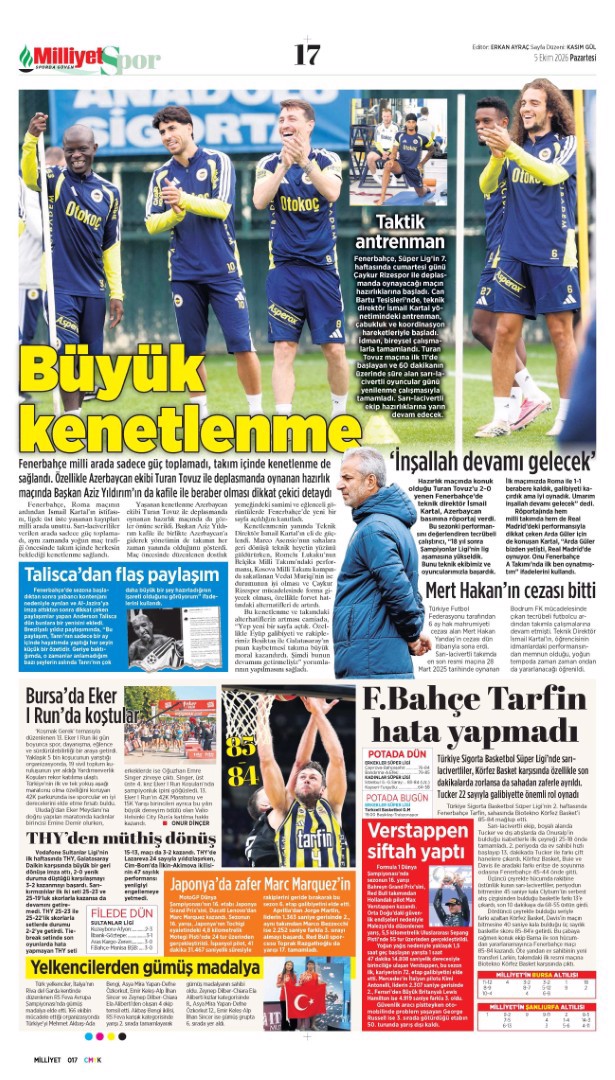 Milli Takım veda mı edecek? | Spor manşetleri - 5. fotoğraf