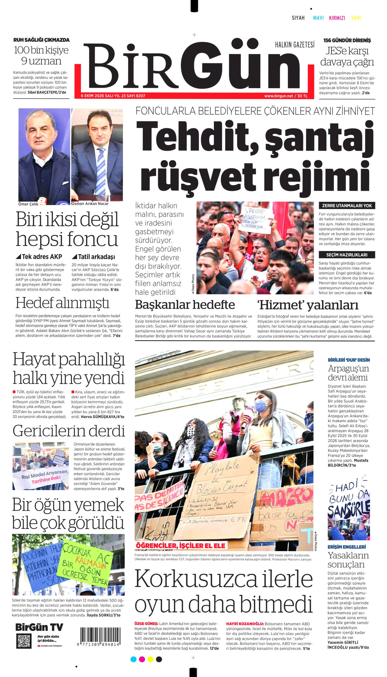 Gazeteler bugün ne yazdı? (6 Ekim) - 2. fotoğraf