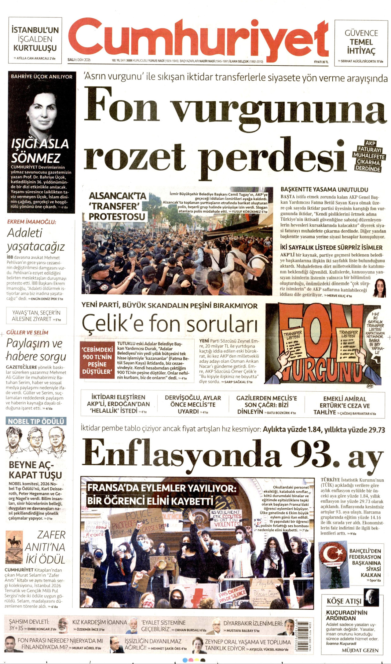 Gazeteler bugün ne yazdı? (6 Ekim) - 4. fotoğraf