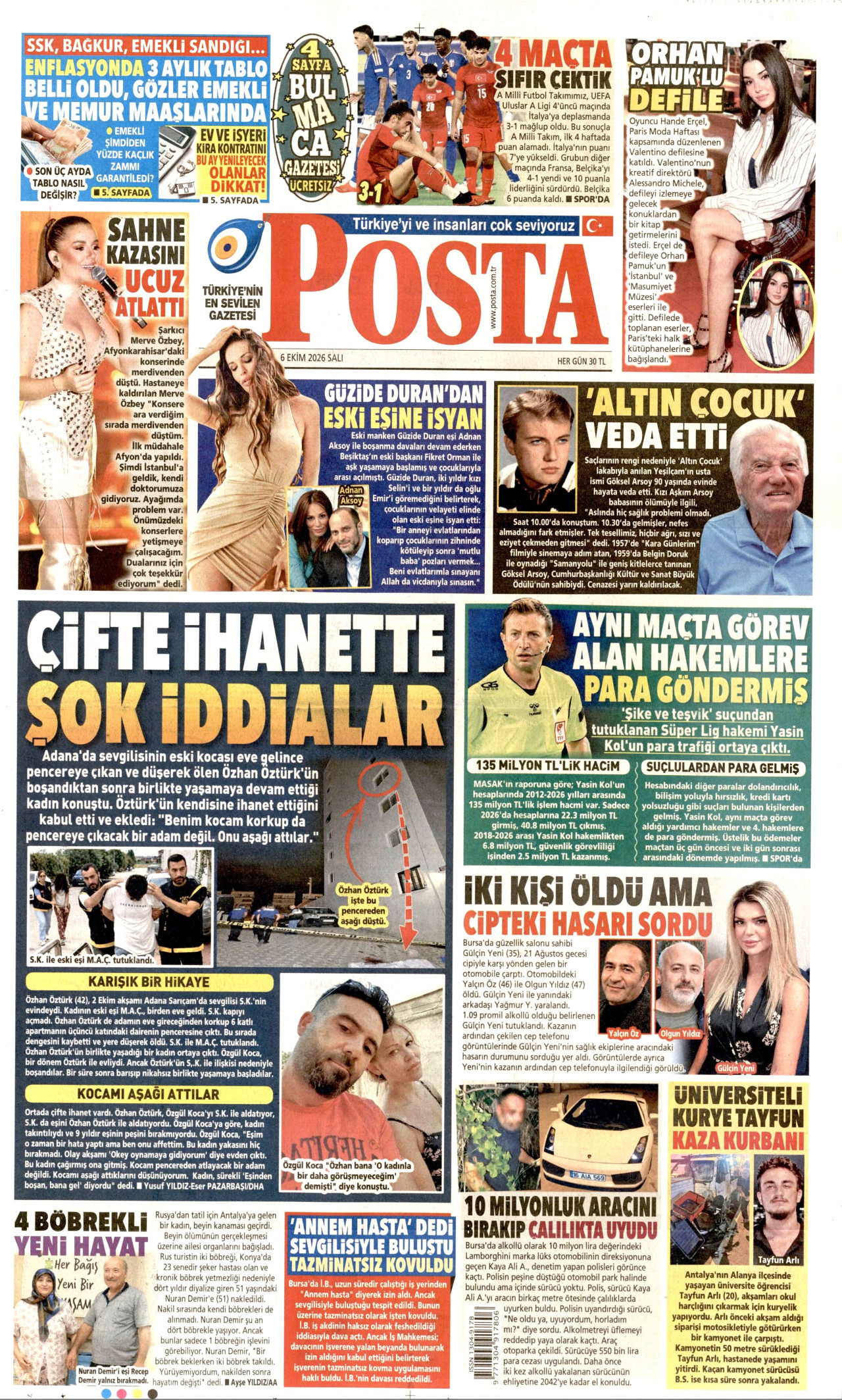 Gazeteler bugün ne yazdı? (6 Ekim) - 10. fotoğraf