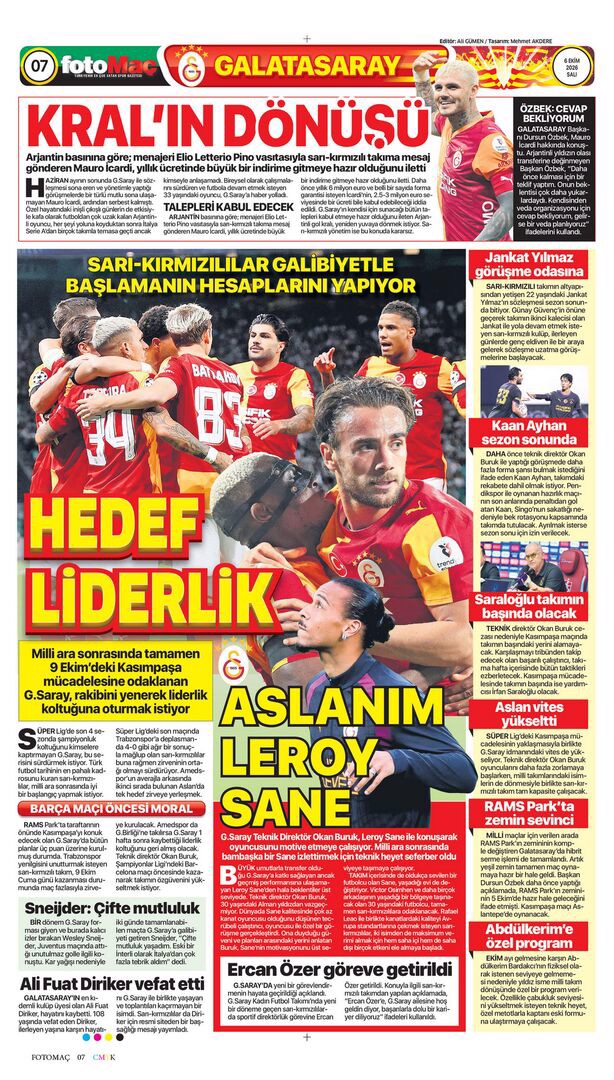 Kabustan uyanamadık | Spor manşetleri - 14. fotoğraf