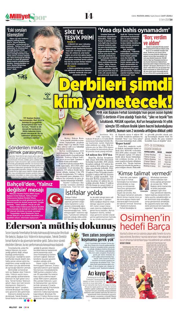 Kabustan uyanamadık | Spor manşetleri - 3. fotoğraf