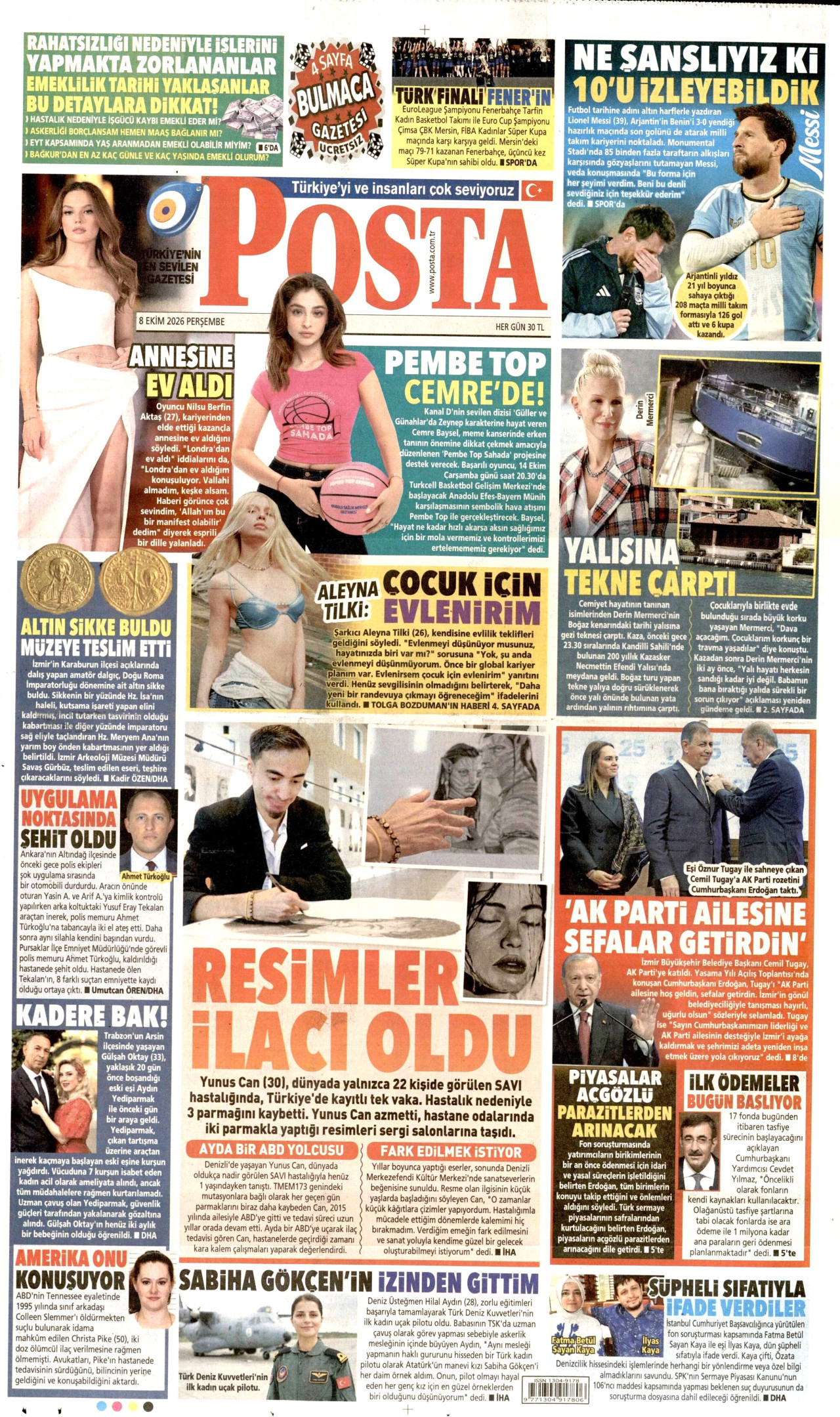 Gazeteler bugün ne yazdı? (8 Ekim) - 6. fotoğraf