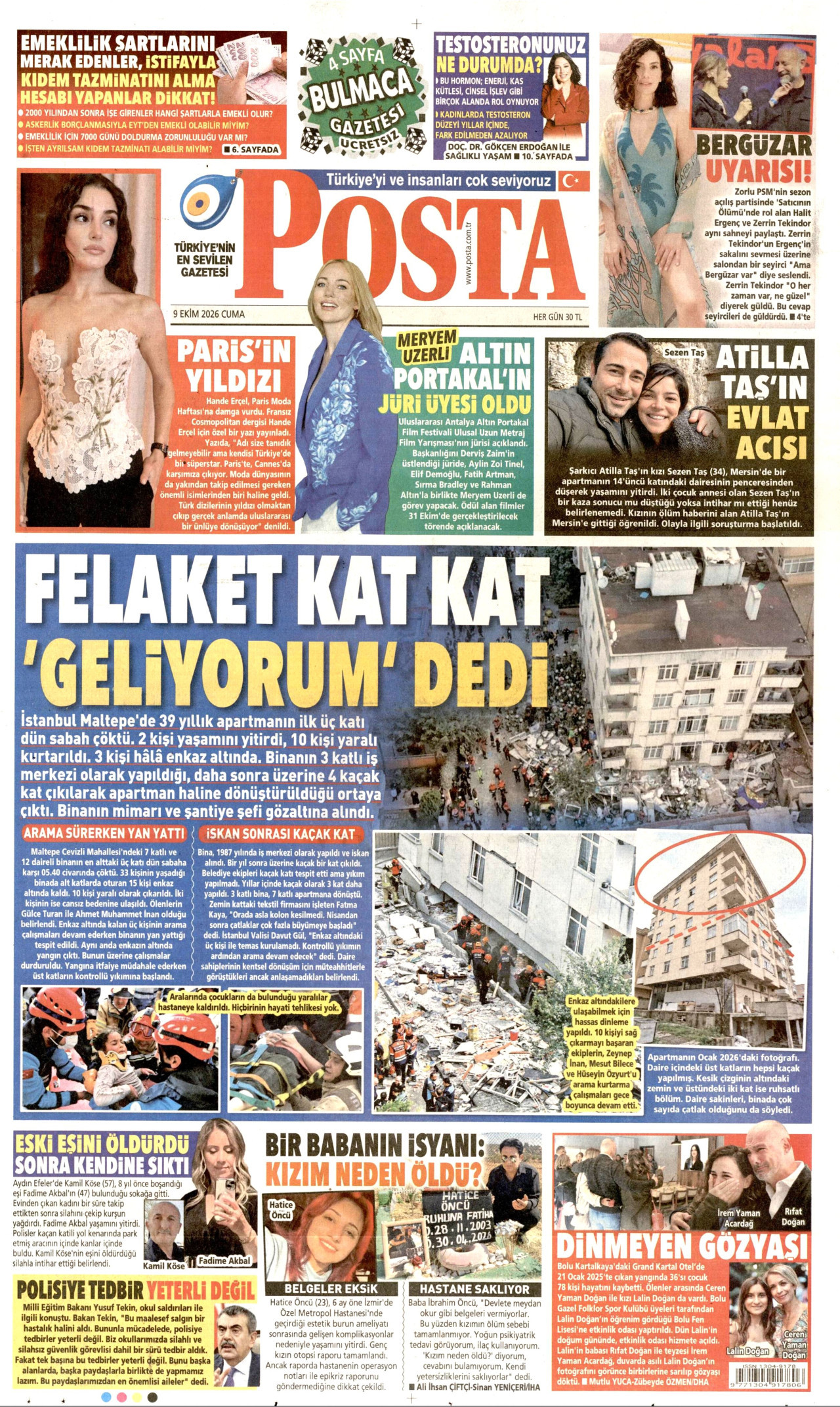 Gazeteler bugün ne yazdı? (9 Ekim) - 12. fotoğraf
