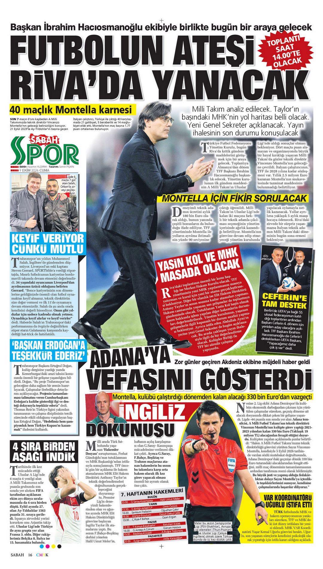 TFF için kritik gün | Spor manşetleri - 1. fotoğraf