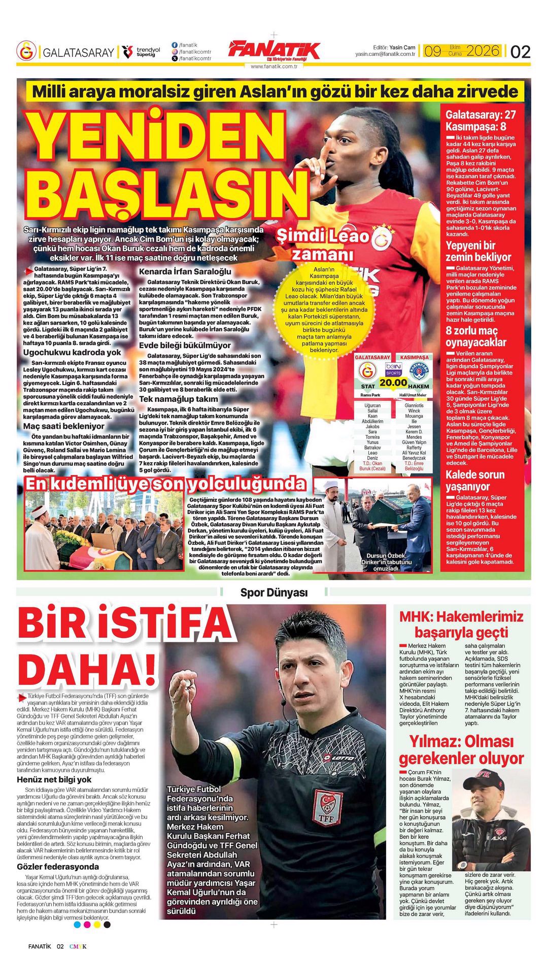 TFF için kritik gün | Spor manşetleri - 5. fotoğraf