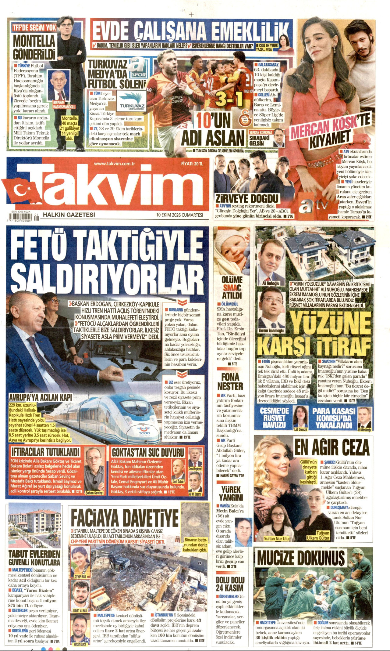 Gazeteler bugün ne yazdı? (10 Ekim) - 5. fotoğraf