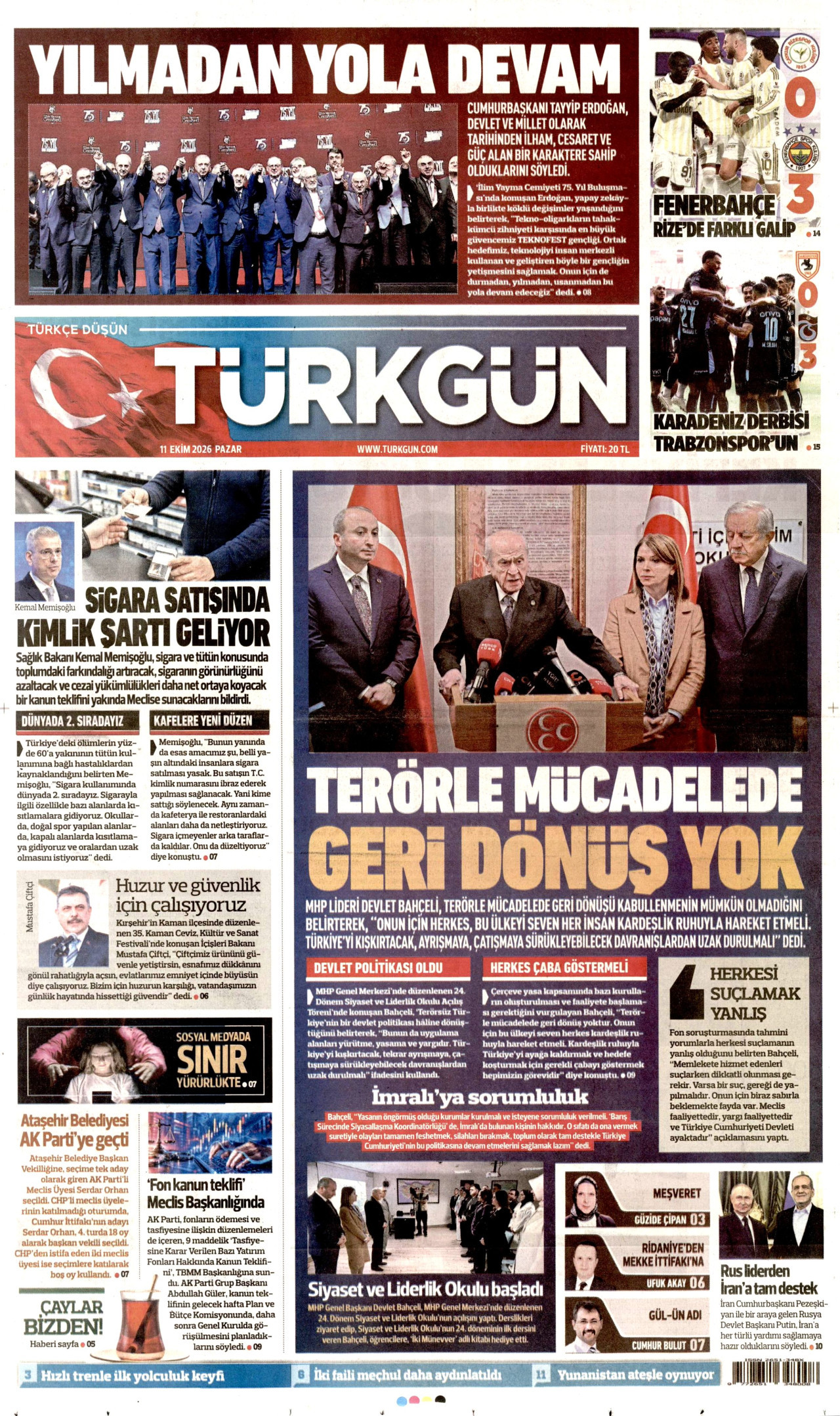 Gazeteler bugün ne yazdı? (11 Ekim) - 10. fotoğraf