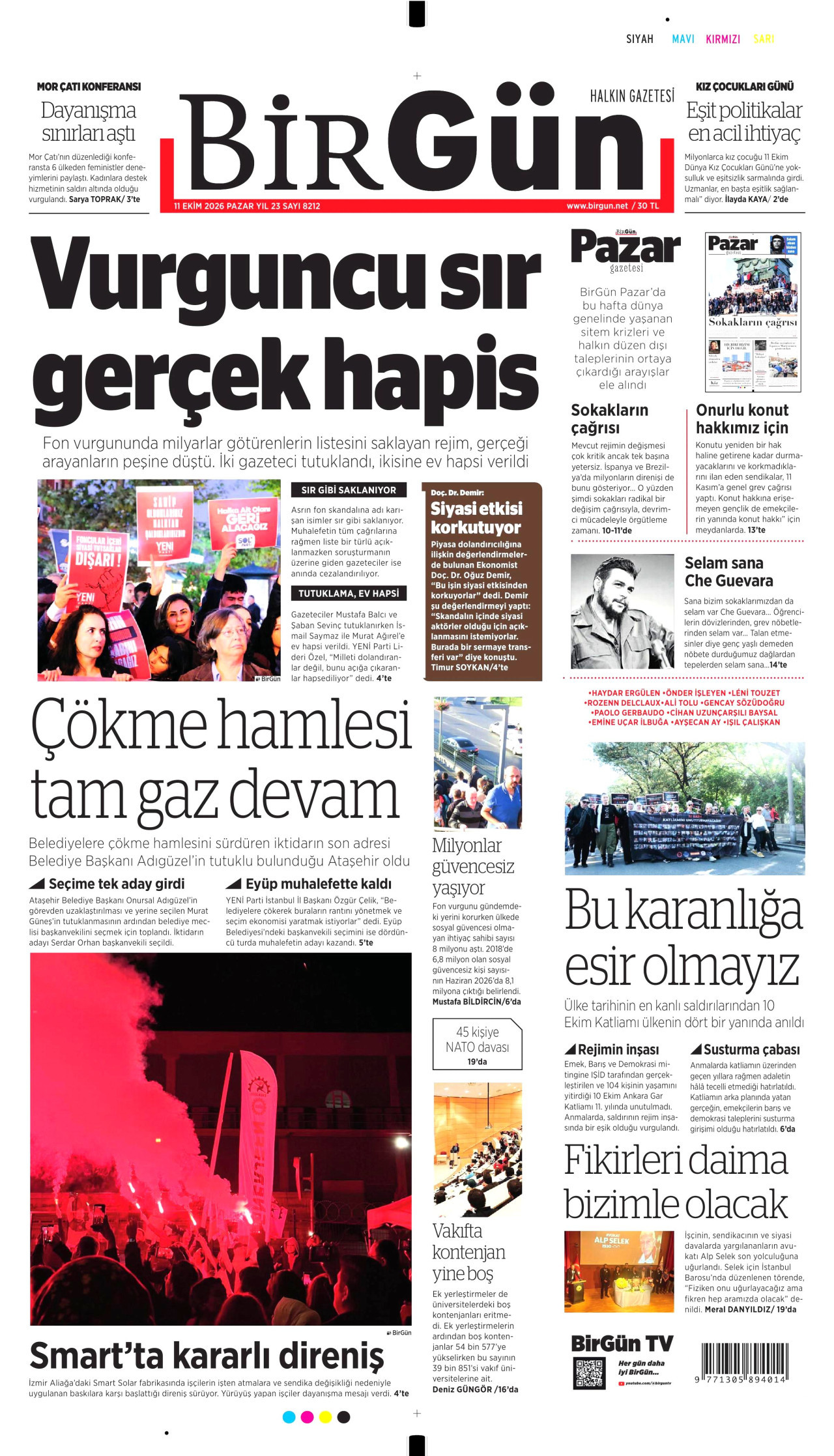 Gazeteler bugün ne yazdı? (11 Ekim) - 1. fotoğraf