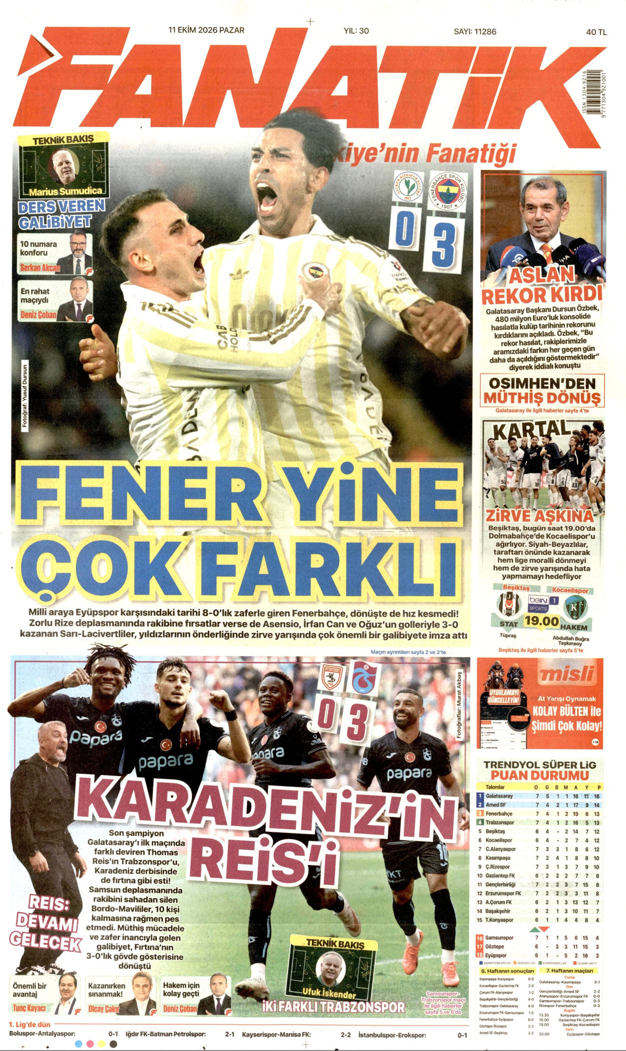 Gazeteler bugün ne yazdı? (11 Ekim) - 7. fotoğraf