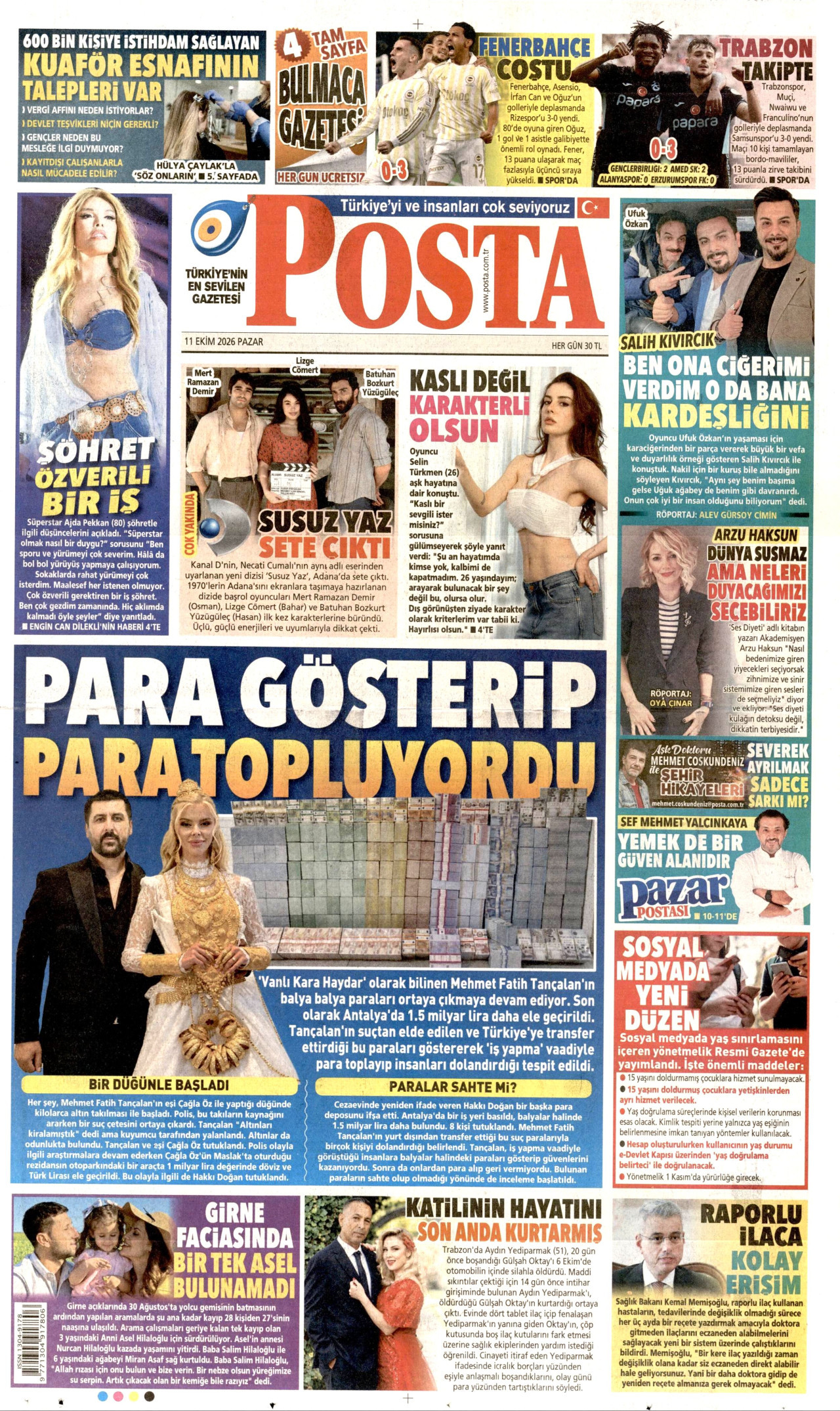Gazeteler bugün ne yazdı? (11 Ekim) - 6. fotoğraf