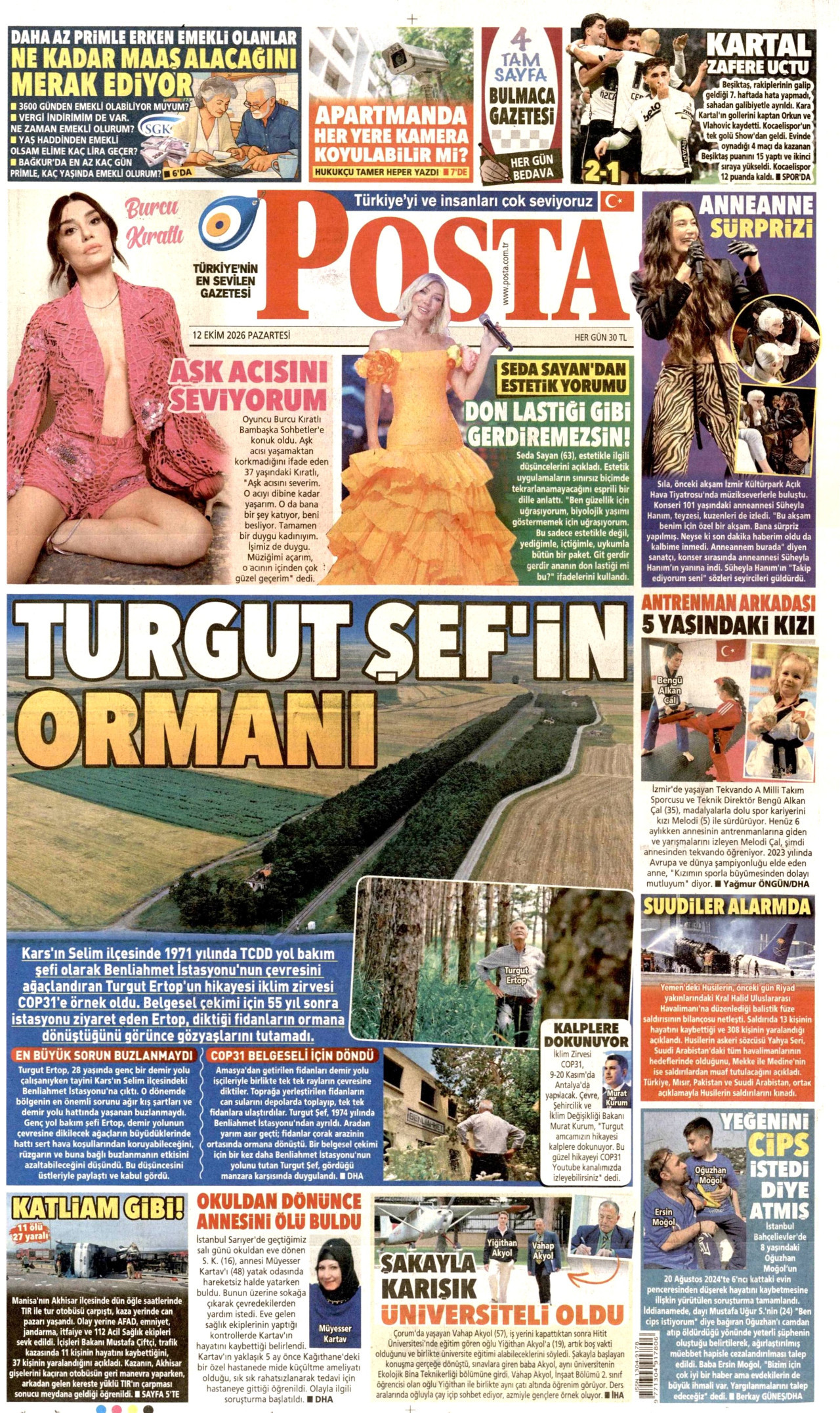 Gazeteler bugün ne yazdı? (12 Ekim) - 12. fotoğraf