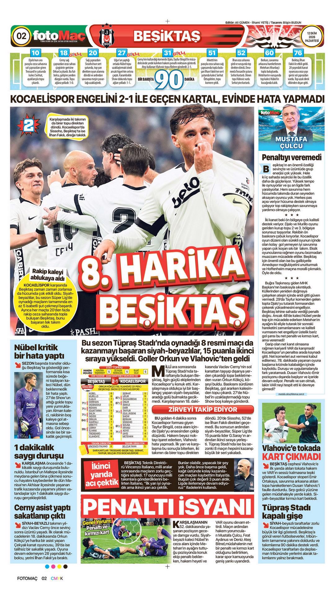 Evde huzur var | Spor manşetleri - 16. fotoğraf