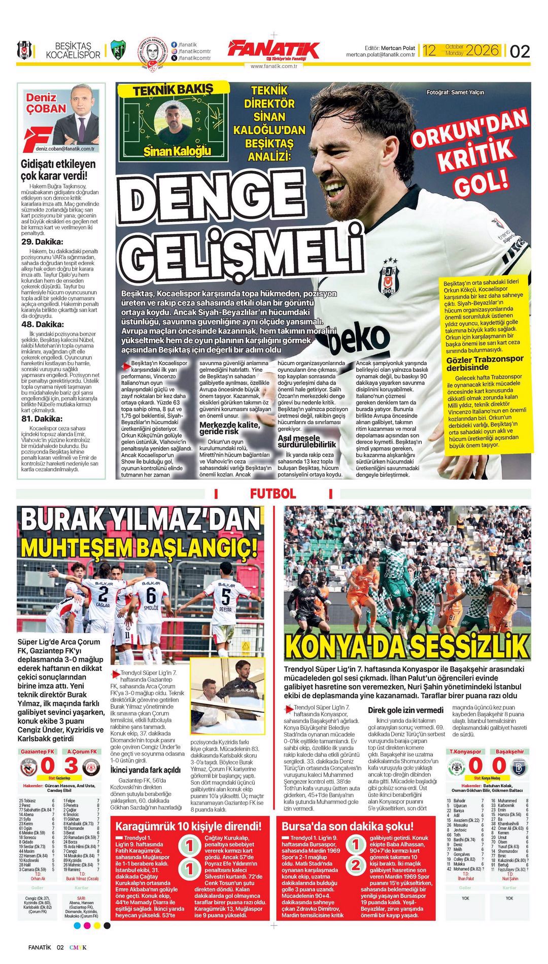 Evde huzur var | Spor manşetleri - 13. fotoğraf
