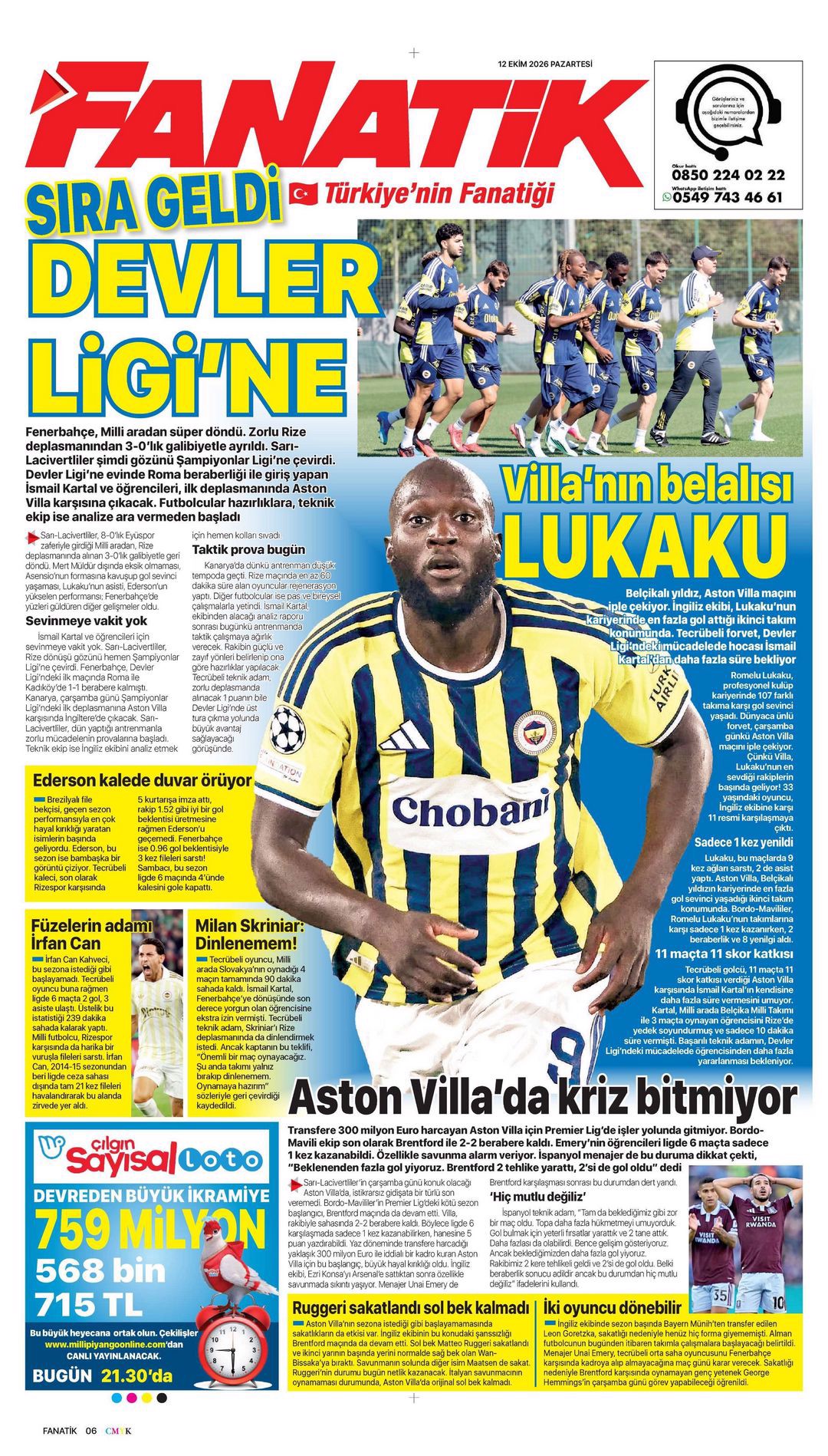 Evde huzur var | Spor manşetleri - 15. fotoğraf