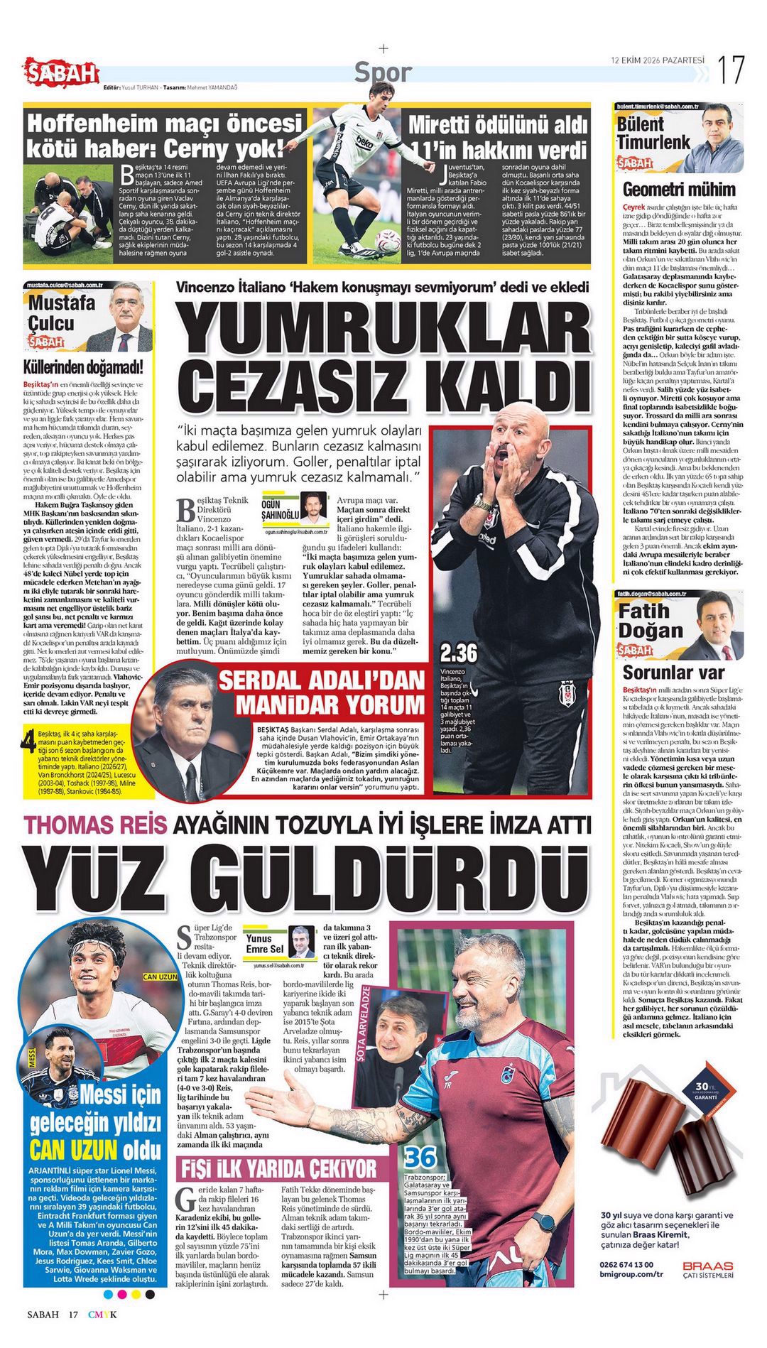 Evde huzur var | Spor manşetleri - 9. fotoğraf