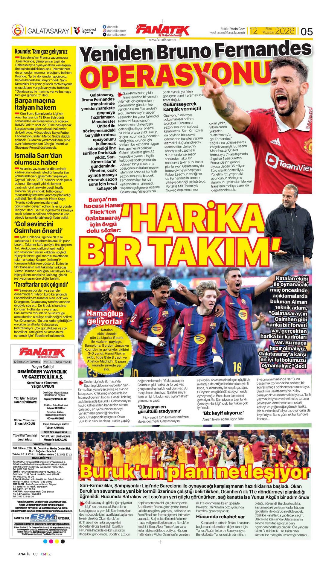 Evde huzur var | Spor manşetleri - 17. fotoğraf