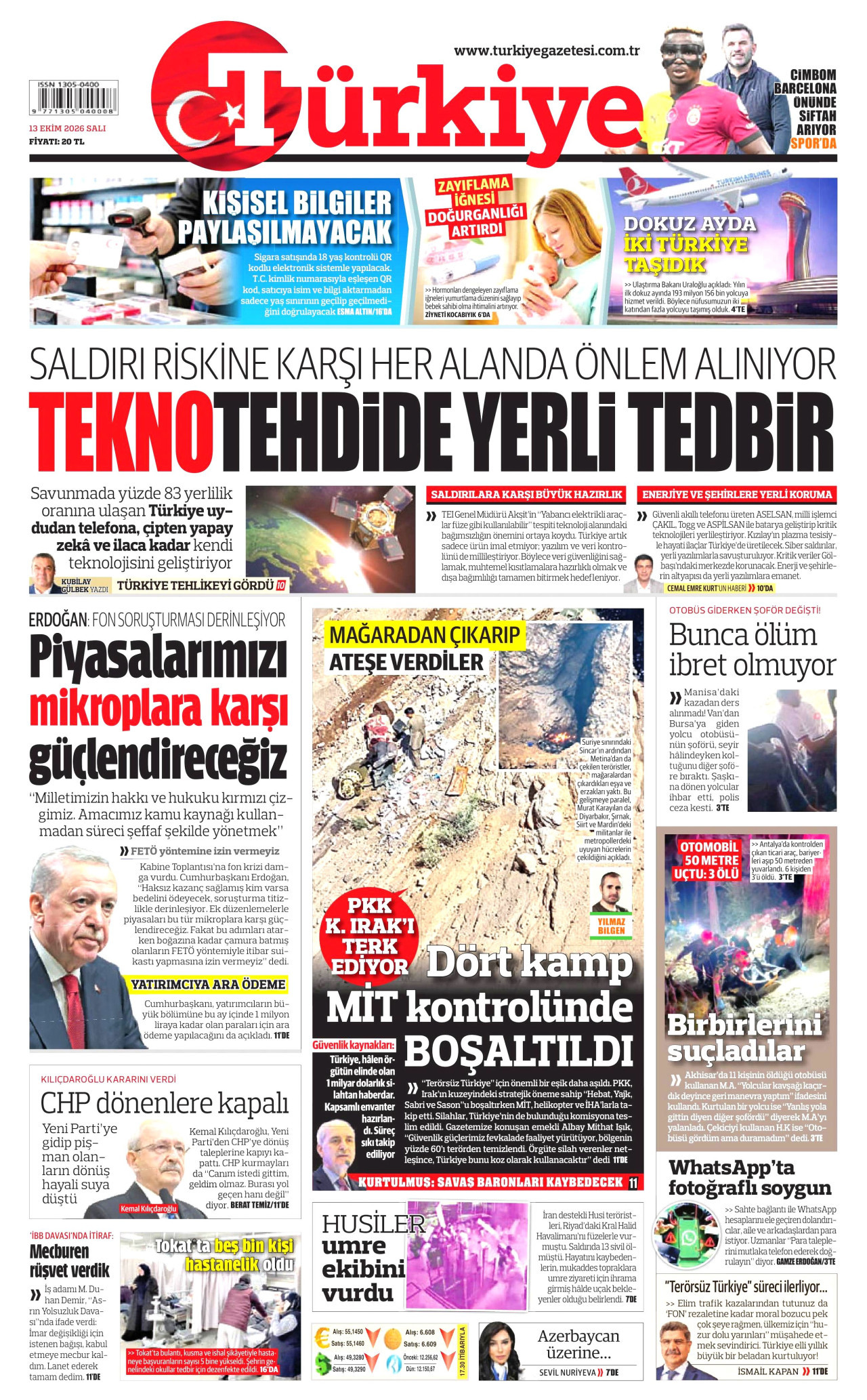 Gazeteler bugün ne yazdı? (13 Ekim) - 4. fotoğraf
