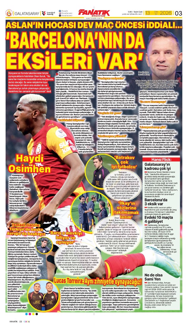Barcelona'nın da eksikleri var | Spor manşetleri - 17. fotoğraf