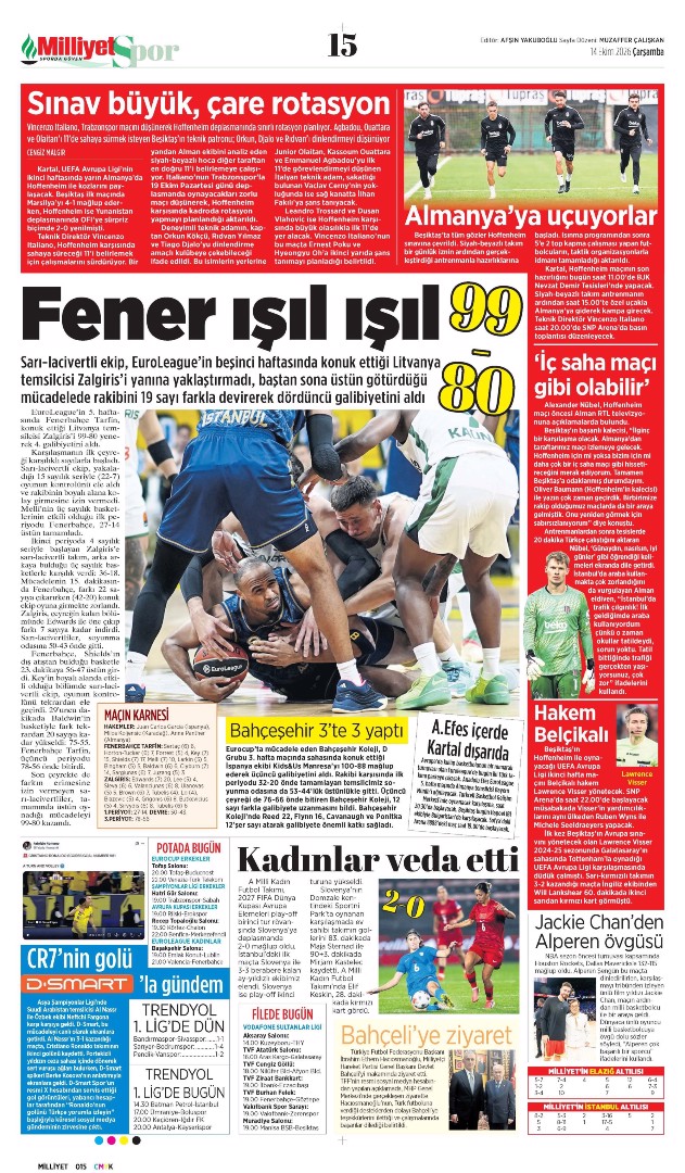 Umutlarımız Barça'landı | Spor manşetleri - 2. fotoğraf