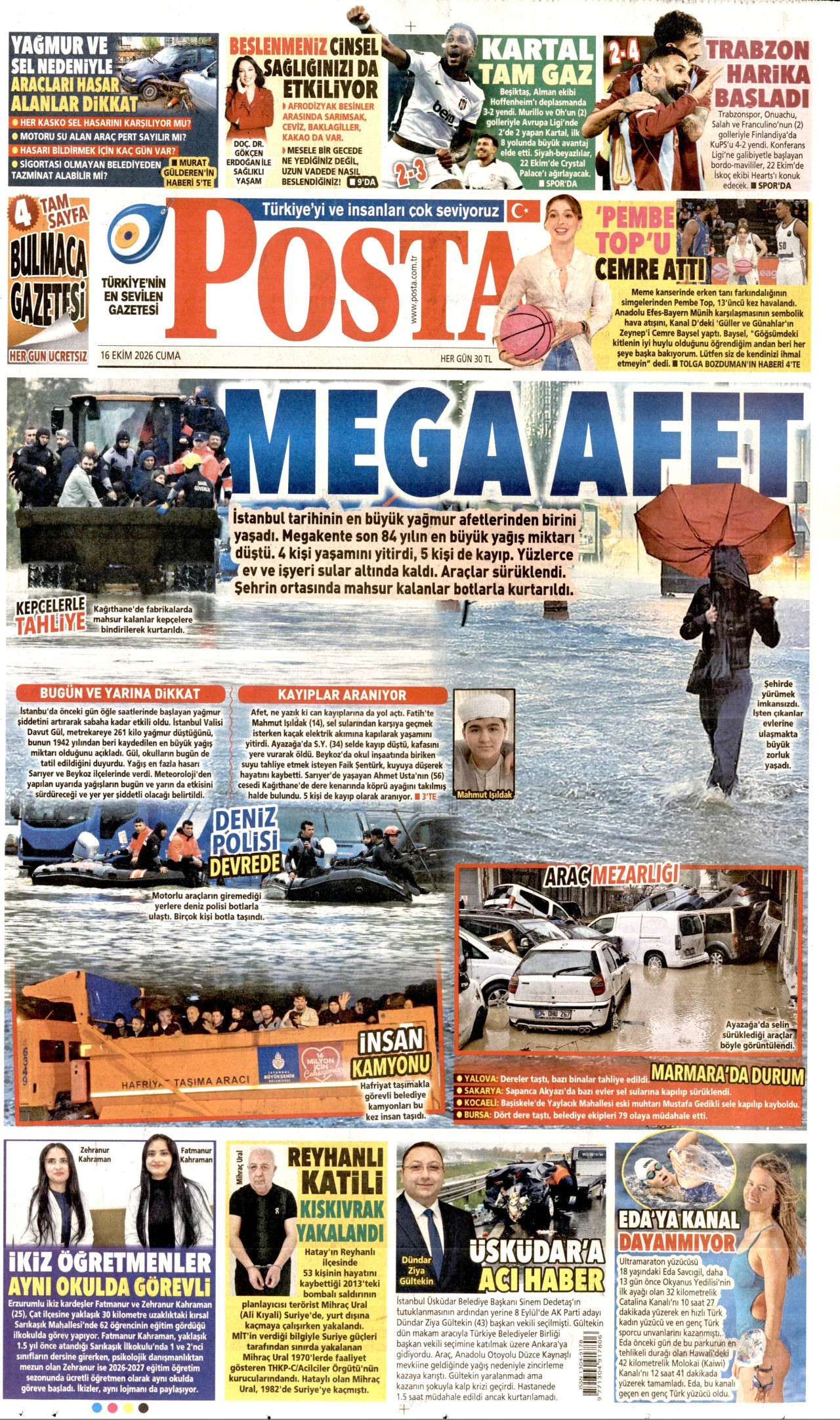 Gazeteler bugün ne yazdı? (16 Ekim) - 3. fotoğraf