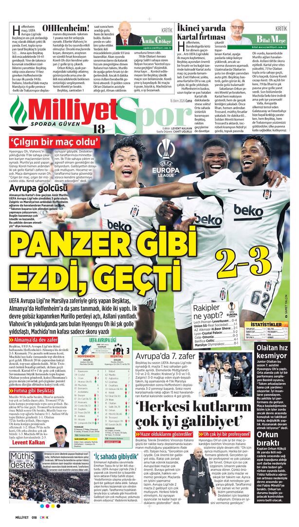 Oh be Kartal varmış! | Spor manşetleri - 2. fotoğraf