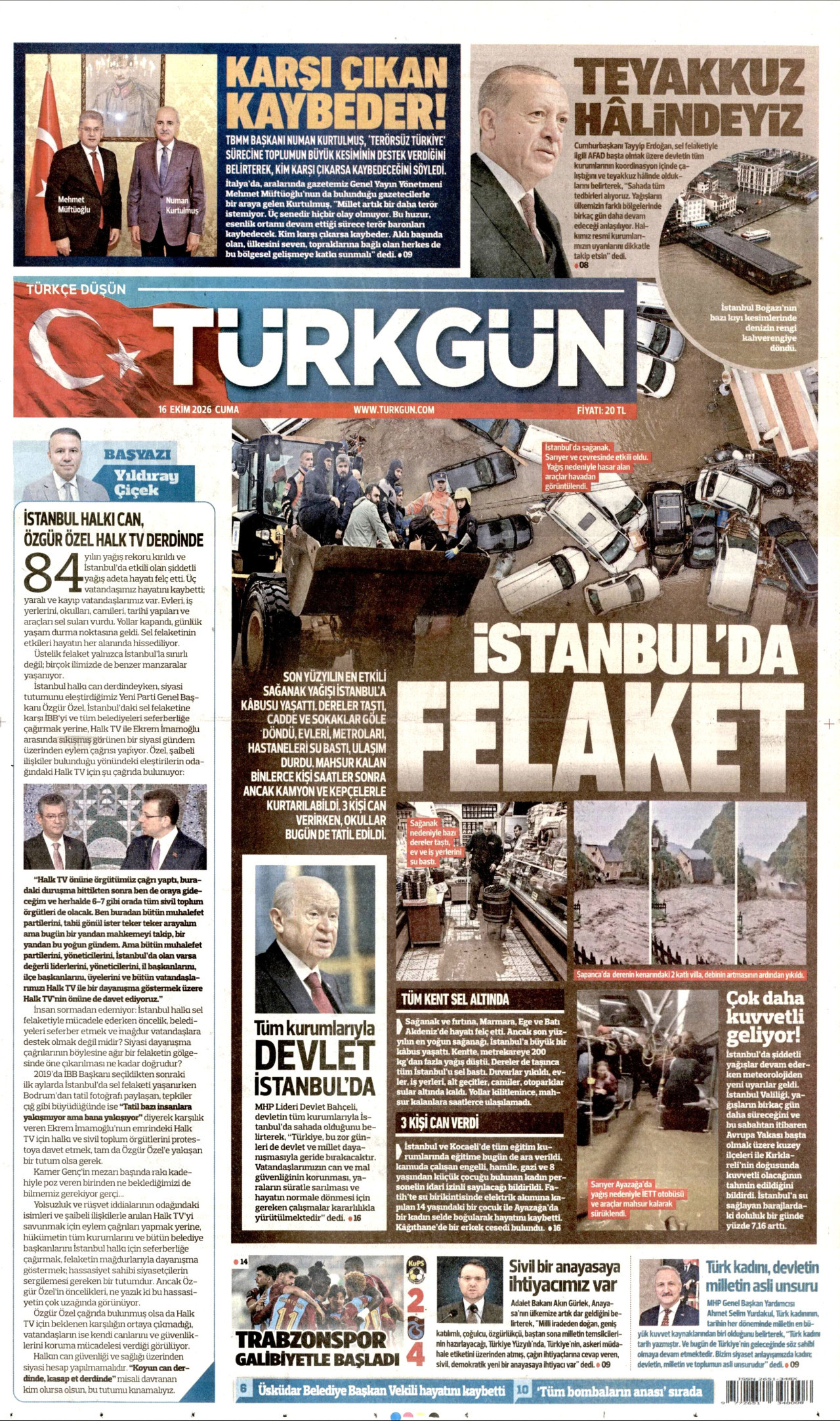 Gazeteler bugün ne yazdı? (16 Ekim) - 11. fotoğraf